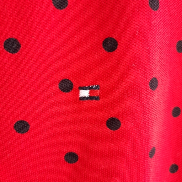 Tommy Hilfiger red heritage zip polo - Picture 10 of 14